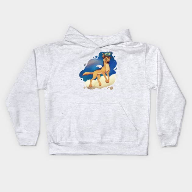 It's So Heavenly Here Kids Hoodie by xBlueAshes